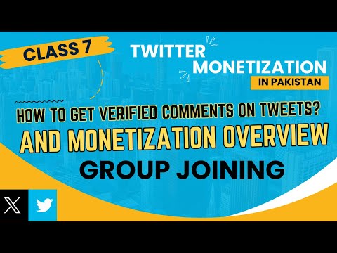 How to get Verified Comments on Tweets ? | Twitter Monetization in Pakistan