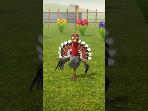 El Pavo bailando en la granja #Shorts