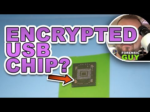 Verbatim USB Drive not detected - Encrypted data chip swap.