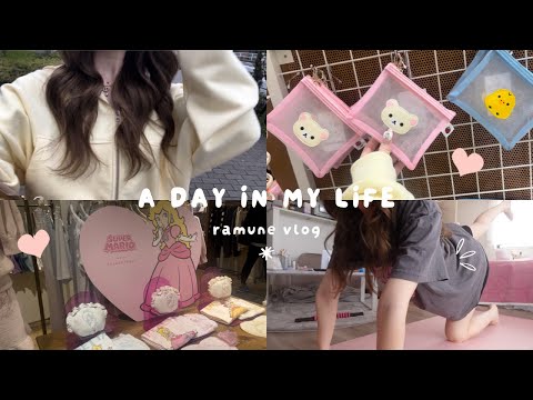 vlog ) お買い物と日常⛅️スタイルを保つための日課🎀a day in my life