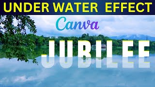 How to Make UnderWater Text Effect in Canva | Canva Tutorial in Hindi