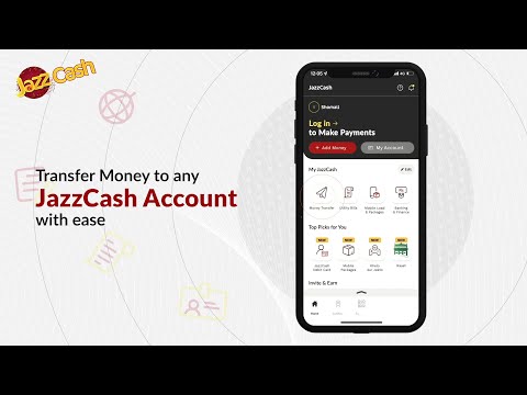 Transfer Money on JazzCash Account