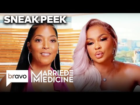 SNEAK PEEK: Toya PRESSES Phaedra On Her Shady Secretive Ways | Married to Medicine (S11 E4) | Bravo