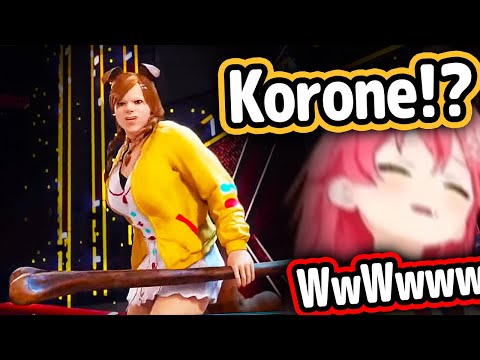 Miko's Reaction To Korone's WWE Entrance Is Priceless【Hololive】