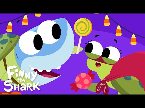 One For You, One For Me | Kids Halloween Song | Finny The Shark