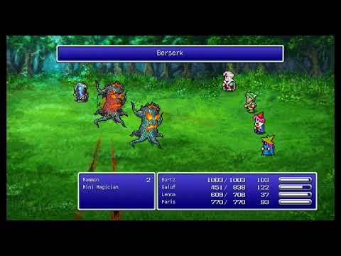 Final Fantasy V Pixel Remaster Playthrough Part 27 - Crystal Forest