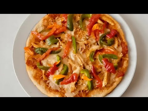 How To Make Pizza at home without Cheese and Oven