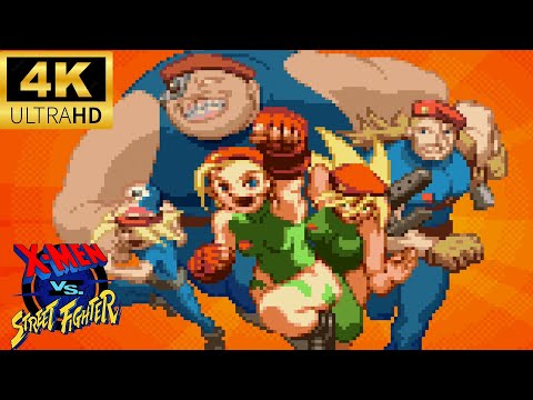 【XVS】X-MEN VS. STREET FIGHTER　キャミィエンディング　4K/60fps