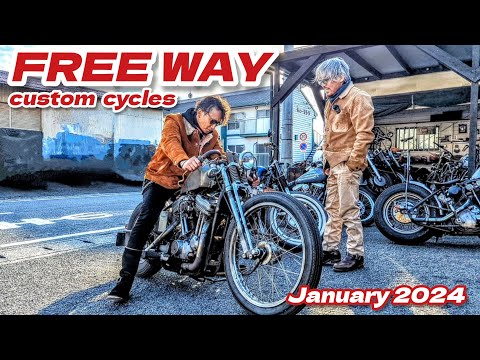 【Harley-Davidson】FREE WAY  custom cycles超絶カスタム販売車両紹介！たまげろ！【ハーレー】【ヴィンテージハーレー】【旧車ハーレー】