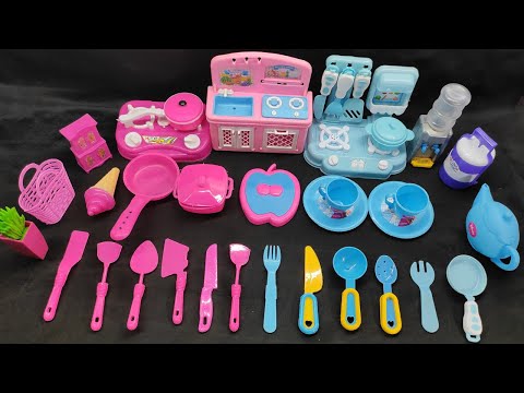 Diy unboxing amazing mini kitchen set! miniature! @dolliyon @miniclay #vpafamily