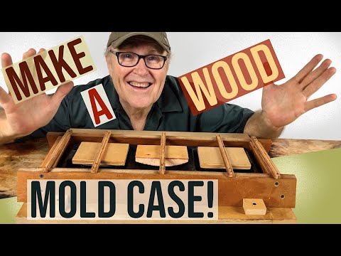 Making A Custom Mold Case For A Poured-In Silicone Blanket Mold.