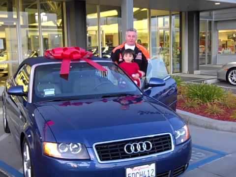 Tiffani new Audi A4 Xmas gift