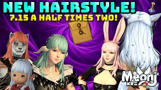 FFXIV: A Half Times Two! - New Hairstyle - Full Previews