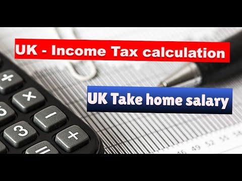 How to calculate Income tax in UK | Take home salary UK | uk jobs | Skilled worker visa | NI