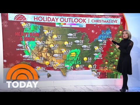 Christmas week forecast: What to expect for the holiday week