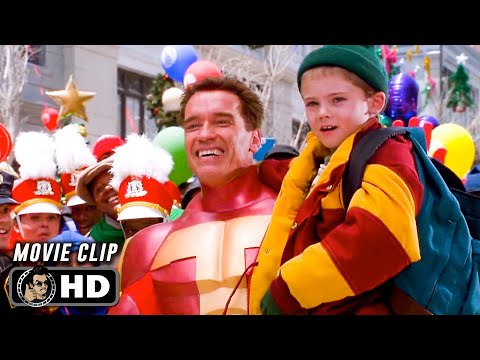 Dad is Turbo Man Scene | JINGLE ALL THE WAY (1996) Movie CLIP HD