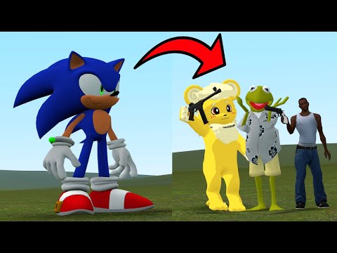 SONIC VS NPCS! - Garry's mod Sandbox