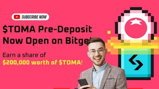 How to withdraw $Toma pre-deposit to Bitget Exchange