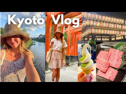 Kyoto Vlog 🇯🇵 Solo Travel (Fushimi Inari ⛩️, Kiyomizudera, Matcha)