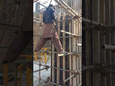 Shuttring work. welding #construction #rustprotection #civilengineering