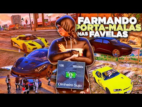 farmei MUITO ESSE FINAL COMPENSOU TUDO com MOD MENU no GTA RP