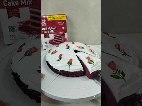 Red Velvet Cake || Cake Recipe ❤️🎂 #ytshorts #viral #redvelvetcakerecipe