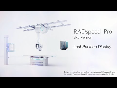 RADspeed Pro SR5 Version, Last Position Display, VISION SUPPORT