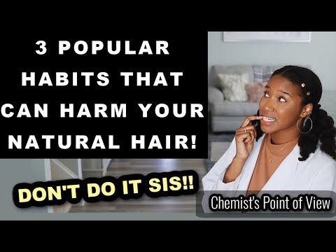 3 POPULAR HABITS THAT CAN HARM YOUR NATURAL HAIR!