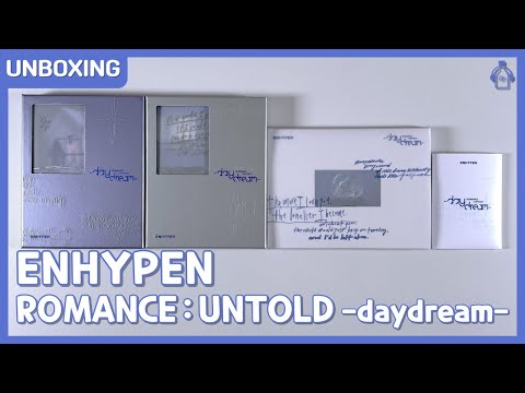 ENHYPEN 'ROMANCE : UNTOLD -daydream-' All Versions #Unboxing (12/11/2024)