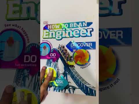 How To Be An Engineer STEM Book for Kids #shorts #ytshorts #shortsvideo