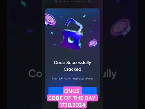 Onus tap Daily Code 17.10.2024 Latest