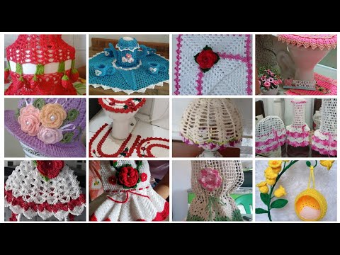 Ideas nuevas y muy atractivas y hermosas de patrones de crochet hechos a mano para el hogar