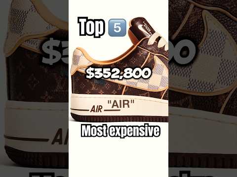 Most expensive sneakers ever made 😱💰 #sneaker #shoes #jordan #shorts