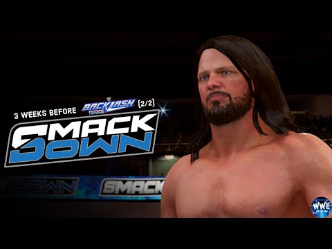 WWE 2k24 FRIDAY NIGHT SMACKDOWN; 3 WEEKS BEFORE BACKLASH (2/2)