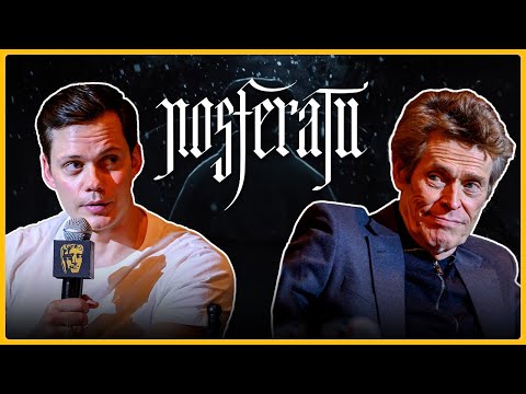 Willem Dafoe & Bill Skarsgård Talk Robert Eggers, Dracula | 'Nosferatu' Interview