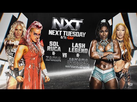 Sol Ruca & Zaria vs Lash Legend & Jakara Jackson: NXT, Dec. 17, 2024