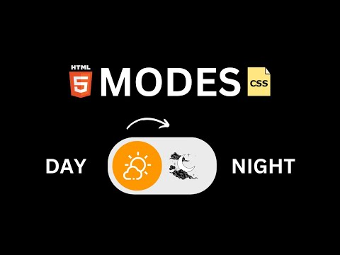 Dark and Light Mode Using Css & Javascript @myselfvedansh