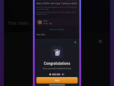 Make 5000 with copy trading on bybit code #tapswap #make #trading #bybit #ios #tapswapupdate