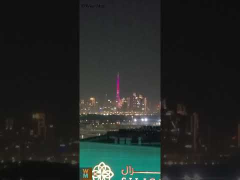 Burj Khalifa on Diwali #dubai #diwali #2024