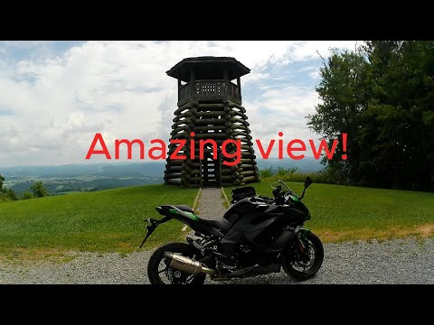 Riding to Droop Mountain Battlefield