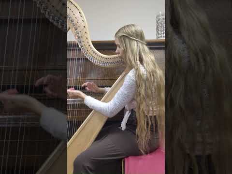 I Speak Jesus on Celtic Harp #shorts #worship #harp #celticharp #praiseandworship