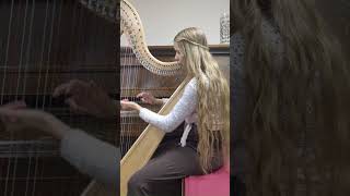 I Speak Jesus on Celtic Harp #shorts #worship #harp #celticharp #praiseandworship