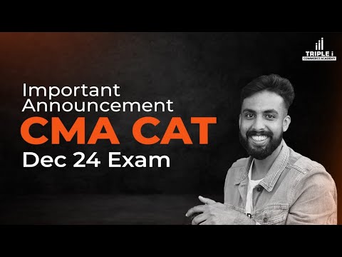 🚨 Important CMA CAT Exam Update! 🚨