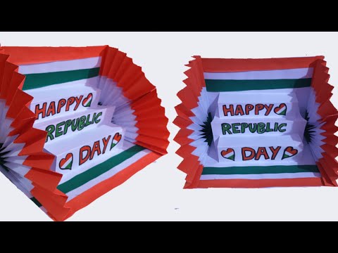 DIY - Happy Republic Day Card | 26 January 2023 Handmade Republic Day Card