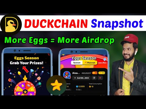 DuckChain Airdrops | Duckchain Snapshot $DUCK Token Wallet connect| All Task complete| Major Value