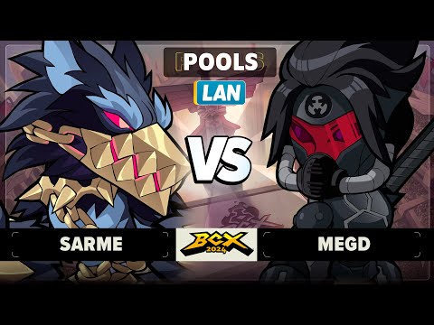 Sarme vs megD - Pools - Brawlhalla World Championship 2024 - LAN 1v1