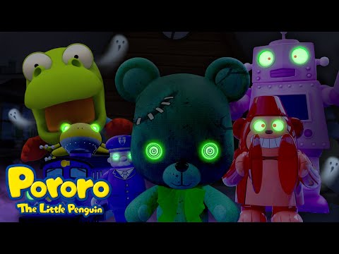 🌈#colors Learn Colors with Zombies! | Halloween Zombie Teddy Bear | Pororo Learnings for Kids