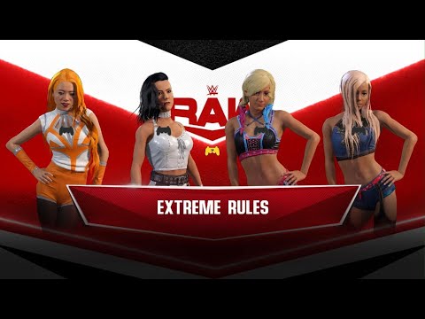 AWA Monday Night dawn: Faye vs Erin vs Sarah vs Evie