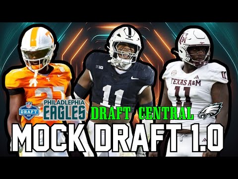 7-Round EAGLES-ONLY Mock Draft I 2025 NFL Mock Draft I Birds get an EDGE RUSHER!