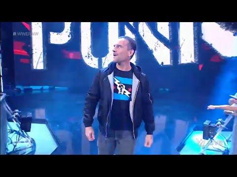 CM Punk Entrance WWE RAW | Portland